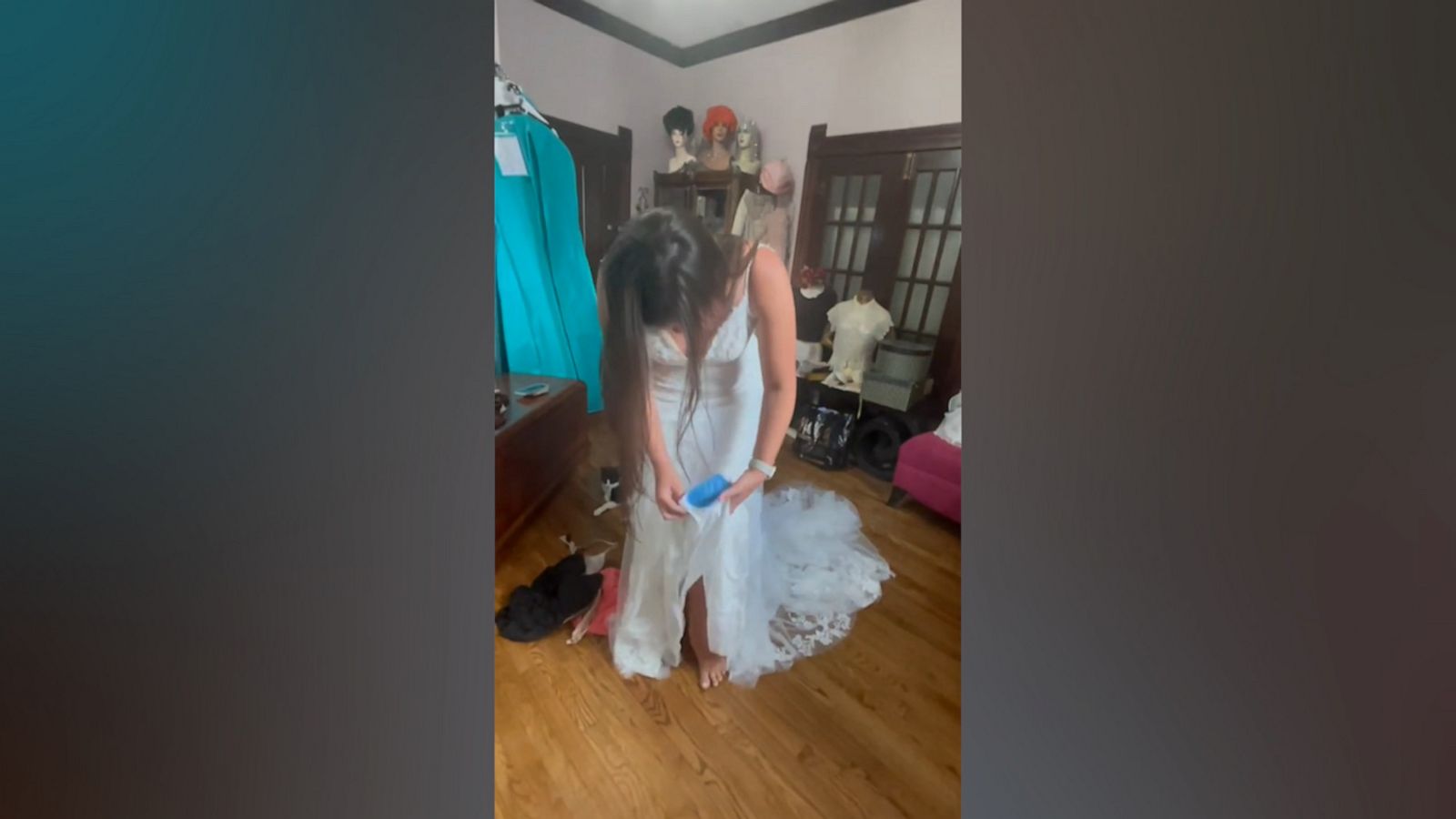 VIDEO: Mother surprises daughter with thoughtful surprise from late dad