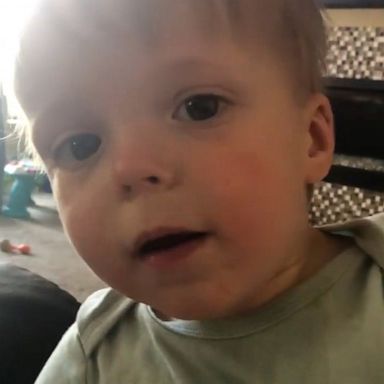 VIDEO: Hilarious toddler refuses to say 'dada' despite father's pleas