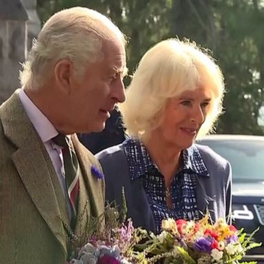 VIDEO: King Charles III attends service marking 1 year since Queen Elizabeth II's death