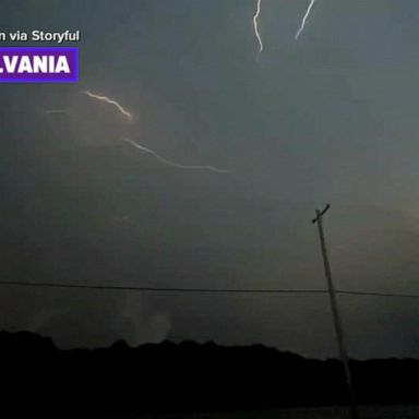 VIDEO: Severe storms strike Northeast 