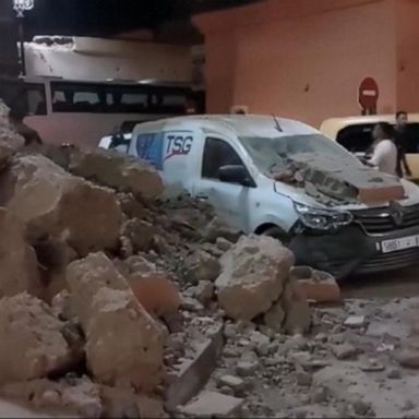 VIDEO: Hundreds killed in powerful earthquake in Morocco