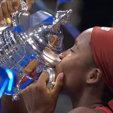 VIDEO: Coco Gauff makes history in a thrilling 3-set match