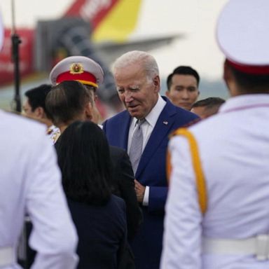 VIDEO: Biden arrives in Vietnam following G20 summit in India