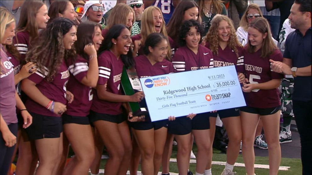 2023 Jets Girls Flag Football League Launch Video