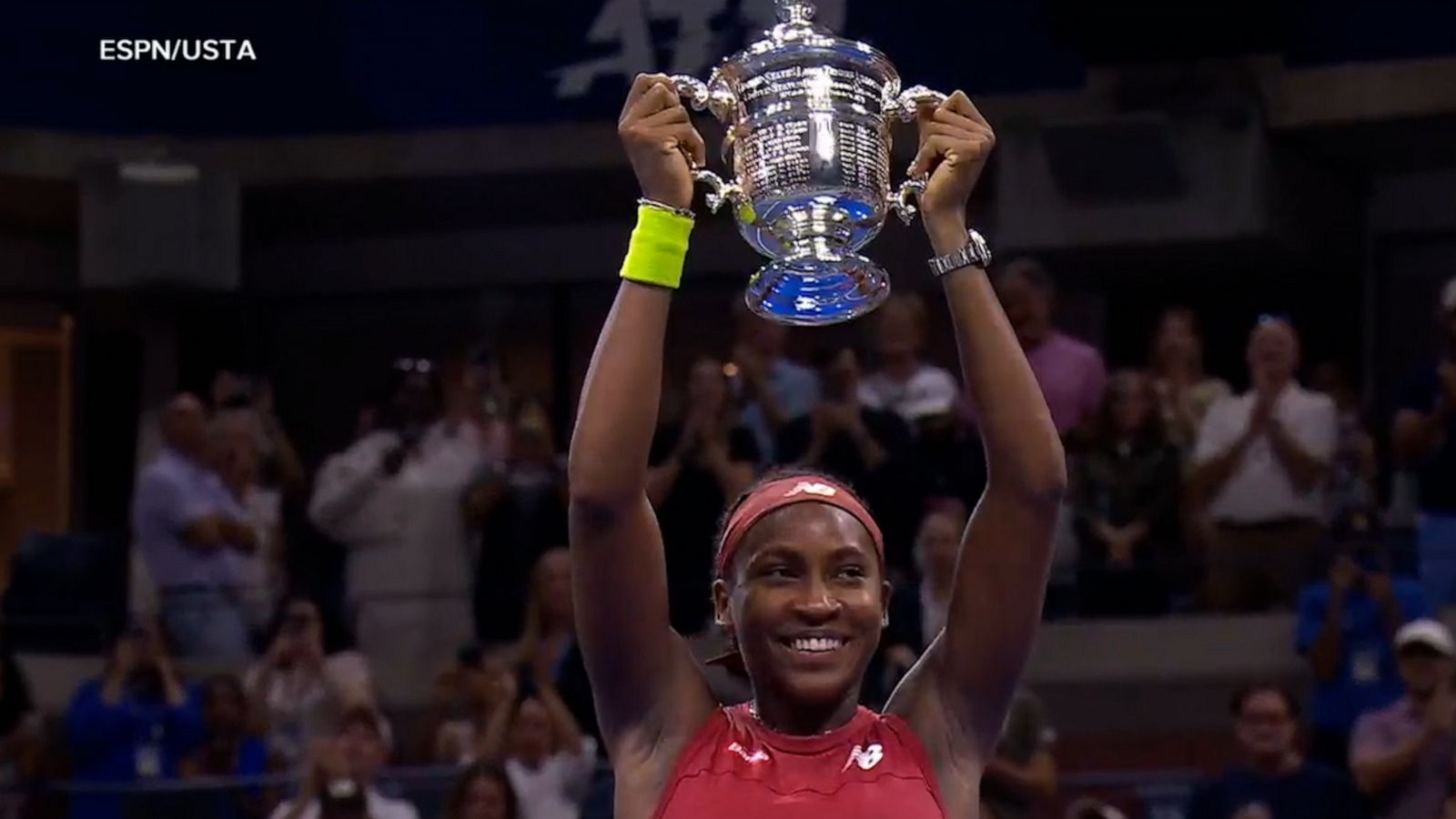 VIDEO: U.S. Open champion Coco Gauff thanks those who didn't believe in her