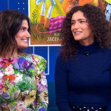 VIDEO: Idina Menzel and Cara Mentzel talk new book, 'Proud Mouse'