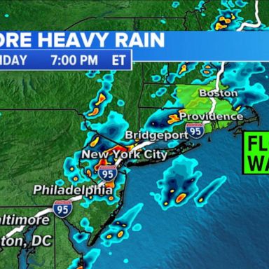 VIDEO: Thousands of flights canceled, delayed as heavy rain hits East Coast