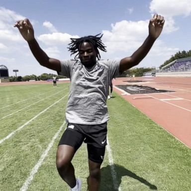 VIDEO: High school track star’s race to recovery