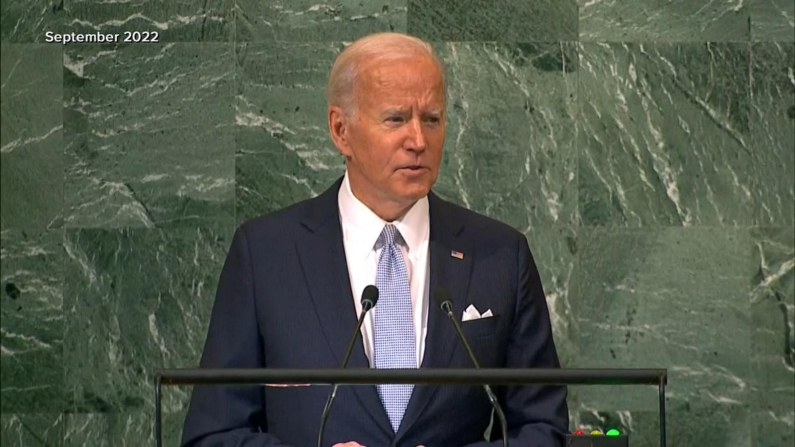 VIDEO: President Biden heads to NY for UN General Assembly