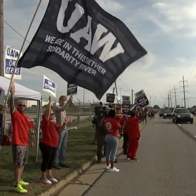 VIDEO: Targeted UAW strike takes aim at Big 3 automakers