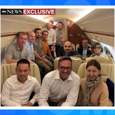 VIDEO: 5 Americans freed from Iran return to US