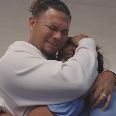 VIDEO: Dodger pitcher's mom throws out 1st pitch