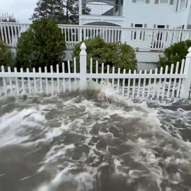 VIDEO: Tropical Storm Ophelia makes landfall