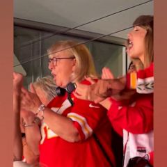 Video Travis Kelce merch soars after Taylor Swift appearance - ABC