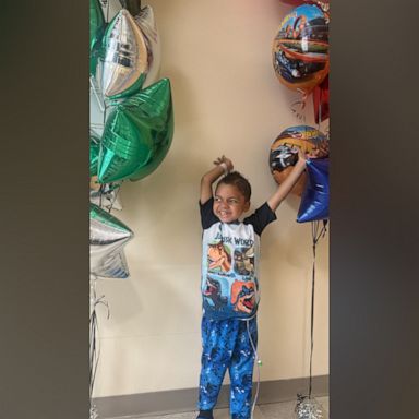 VIDEO: Little boy with cancer gets sweetest birthday surprise in the hospital