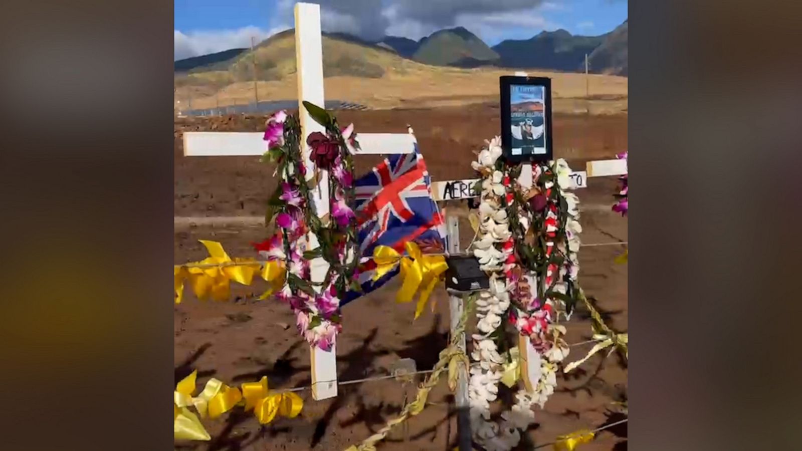 VIDEO: The story behind the crosses honoring those lost in the Maui fires