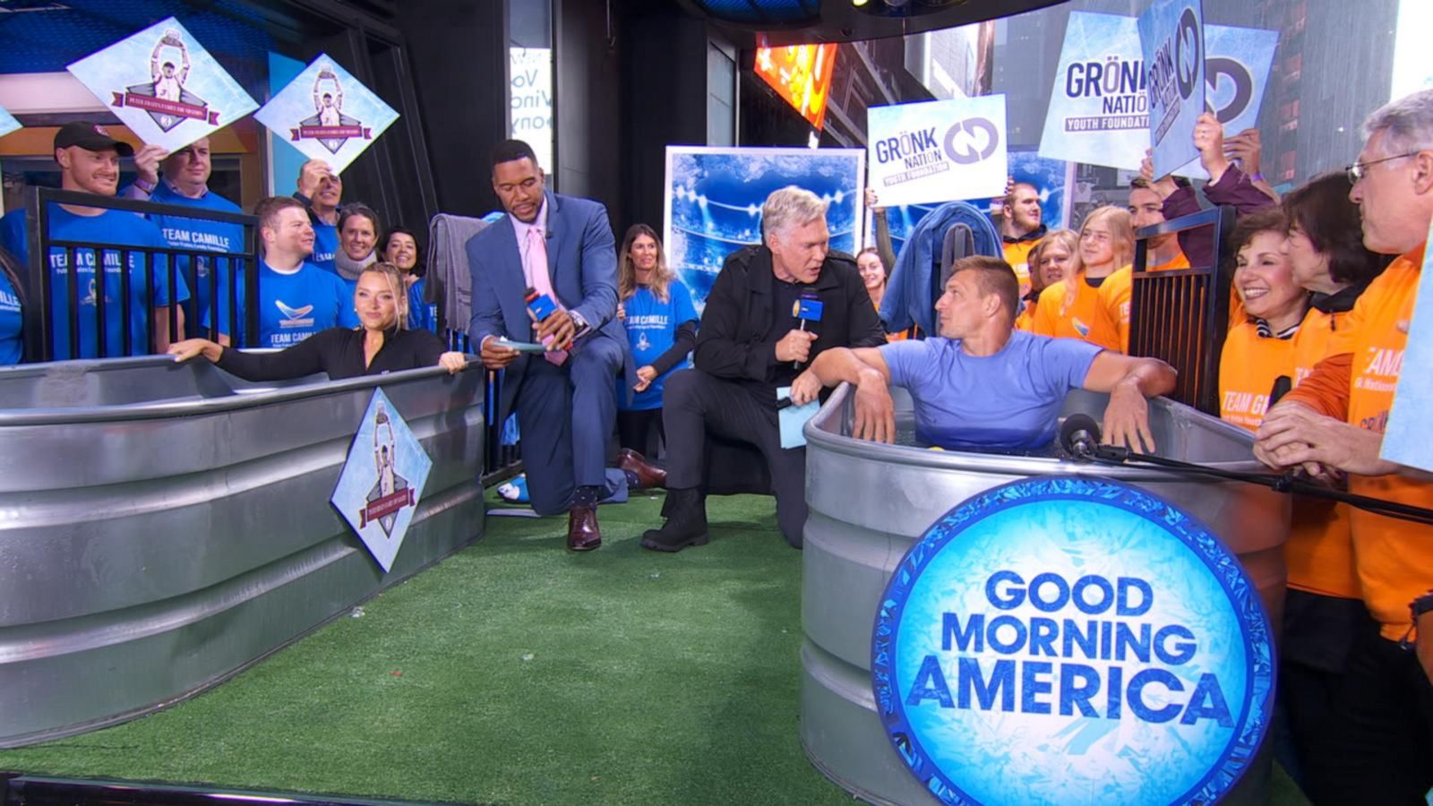 Why Rob Gronkowski says he 'isn't really retiring,' plus what he'd say if  Tom Brady called - Good Morning America