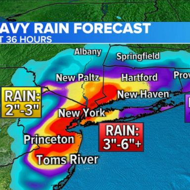 VIDEO: Major storms target East Coast