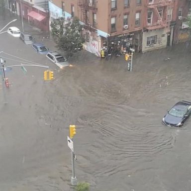 VIDEO: New York declared state of emergency from flooding