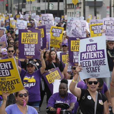 VIDEO: Health care employees in 5 states threaten to strike