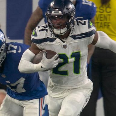 VIDEO: Seahawks rookie returns interception for touchdown against Giants