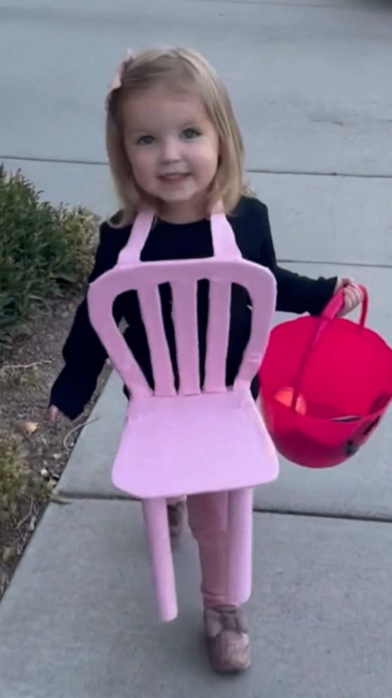 Little girl on sale pink chair