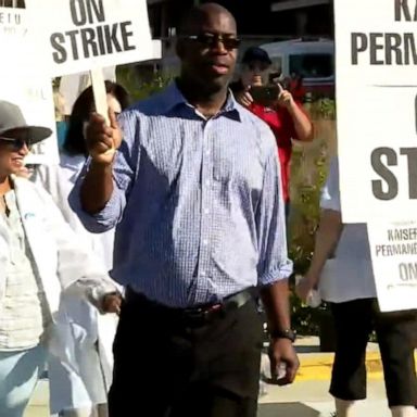 VIDEO: 75,000 health care workers on strike across the country