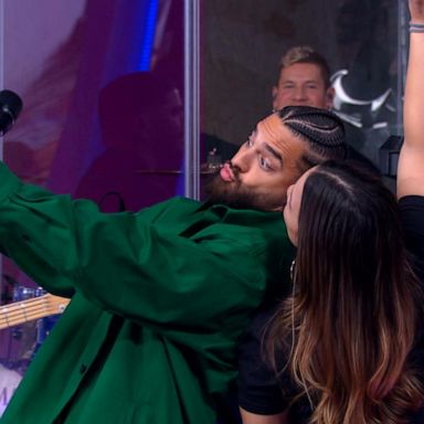 VIDEO: Maluma surprises superfan on 'GMA'