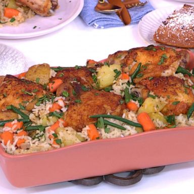 VIDEO: Jesse James Decker shares chicken thigh bake recipes