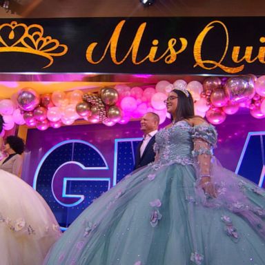 VIDEO: ‘GMA’ throws surprise quinceañera for deserving group of girls