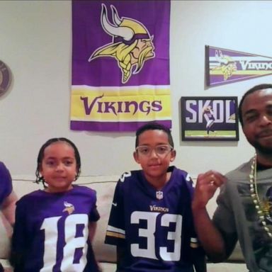 VIDEO: 'GMA' has Monday Night Football surprise for family of Vikings fan