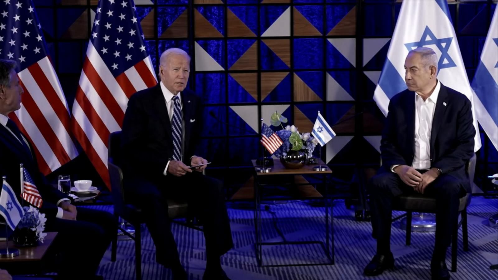 VIDEO: Biden meets with Netanyahu