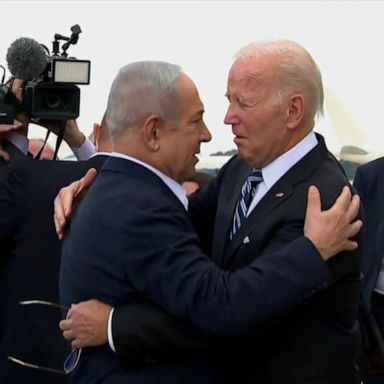 VIDEO: Biden arrives in Israel