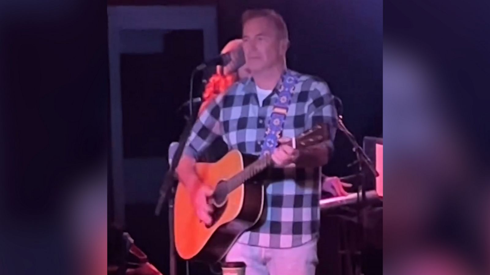 VIDEO: ‘Yellowstone’ star Kevin Costner rehearses with his band before a show