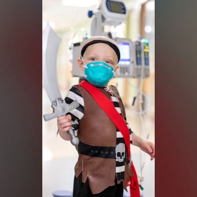 VIDEO: Charity brings Halloween to kids at hospitals across the country 