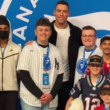 VIDEO: Aaron Judge, Tom Brady and Jayson Tatum team up for a surprise