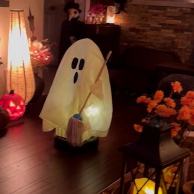 VIDEO: Woman dresses up Roomba as ghost 