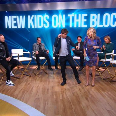 VIDEO: New Kids on the Block teach 'The Right Stuff' dance