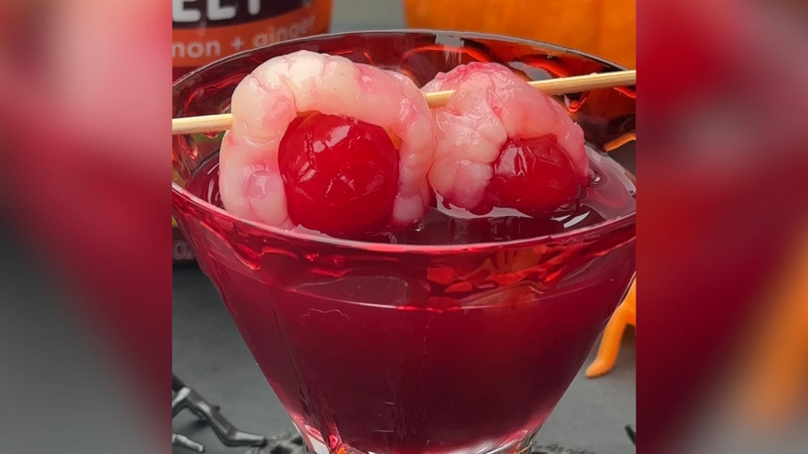 VIDEO: Keep the Halloween spirit alive with this vampire-inspired cocktail