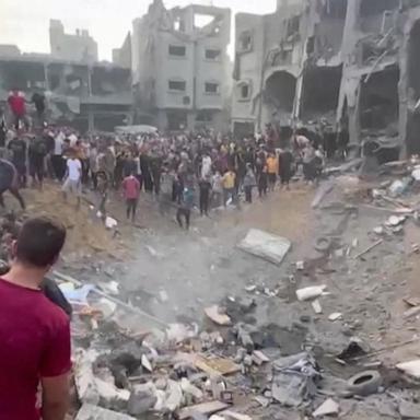 VIDEO: Israel strikes refugee camp in Gaza