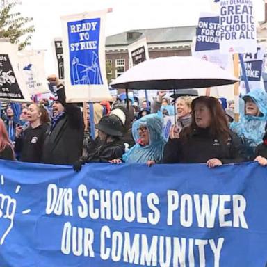 VIDEO: Portland teachers on strike