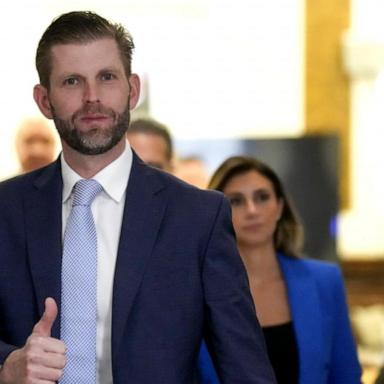 VIDEO: Eric Trump takes stand in Trump civil fraud trial