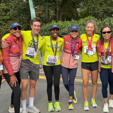 VIDEO: Team ABC News runs New York City marathon