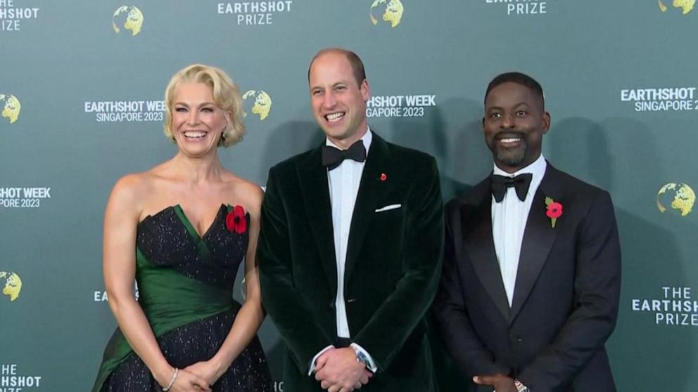 Prince William Attends Annual Earthshot Prize Awards | GMA