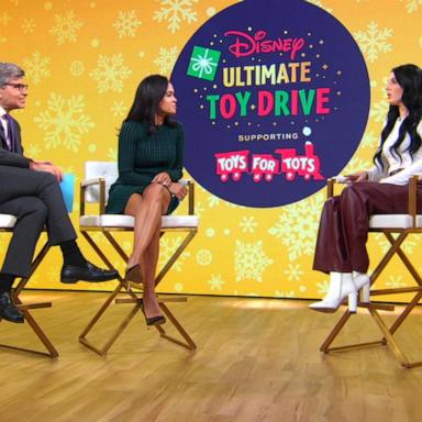 VIDEO: Kicking off the Disney Ultimate Toy Drive