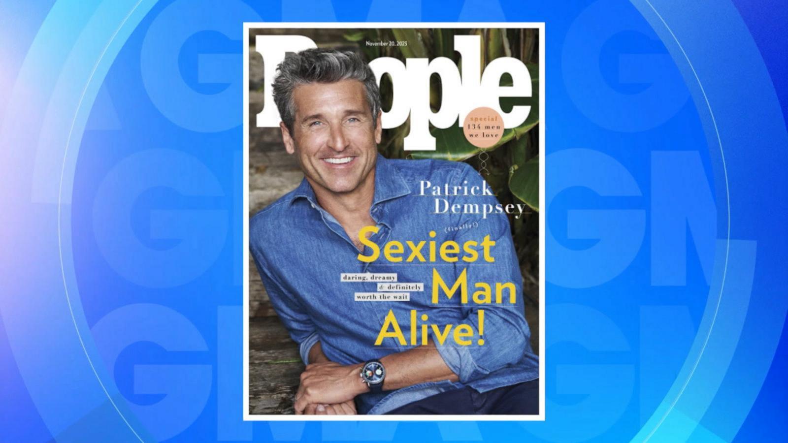 Patrick Dempsey named People's Sexiest Man Alive - Good Morning America