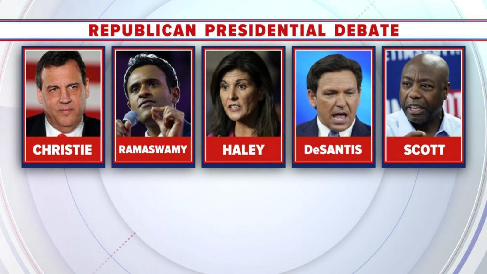 Republican debate highlights: Candidates battle over Trump in bid to  breakthrough to voters