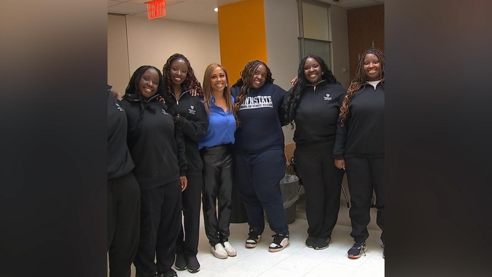 VIDEO: 6 sisters overcome adversity, enter master's nursing program together