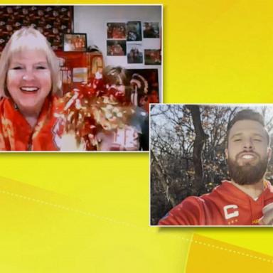 VIDEO: Kansas City Chiefs super fan gets a surprise