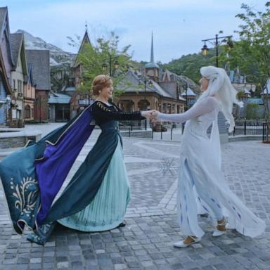 VIDEO: Sneak peek of World of Frozen